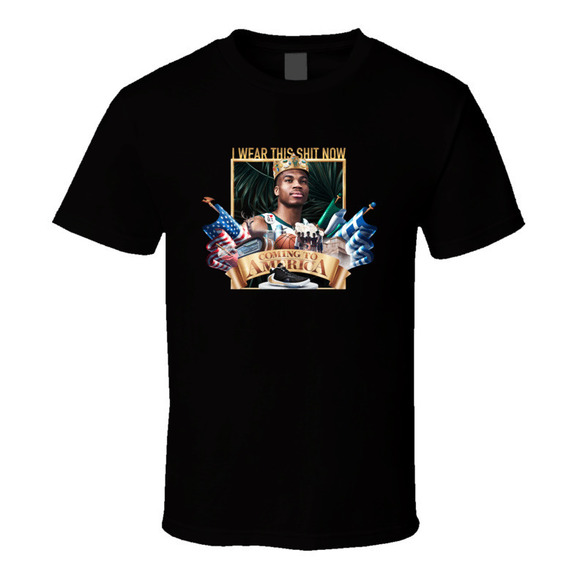 LaraCoey Tops - I Wear This Sht Now Giannis Antetokounmpo Basketball Classic Unisex T Shirt